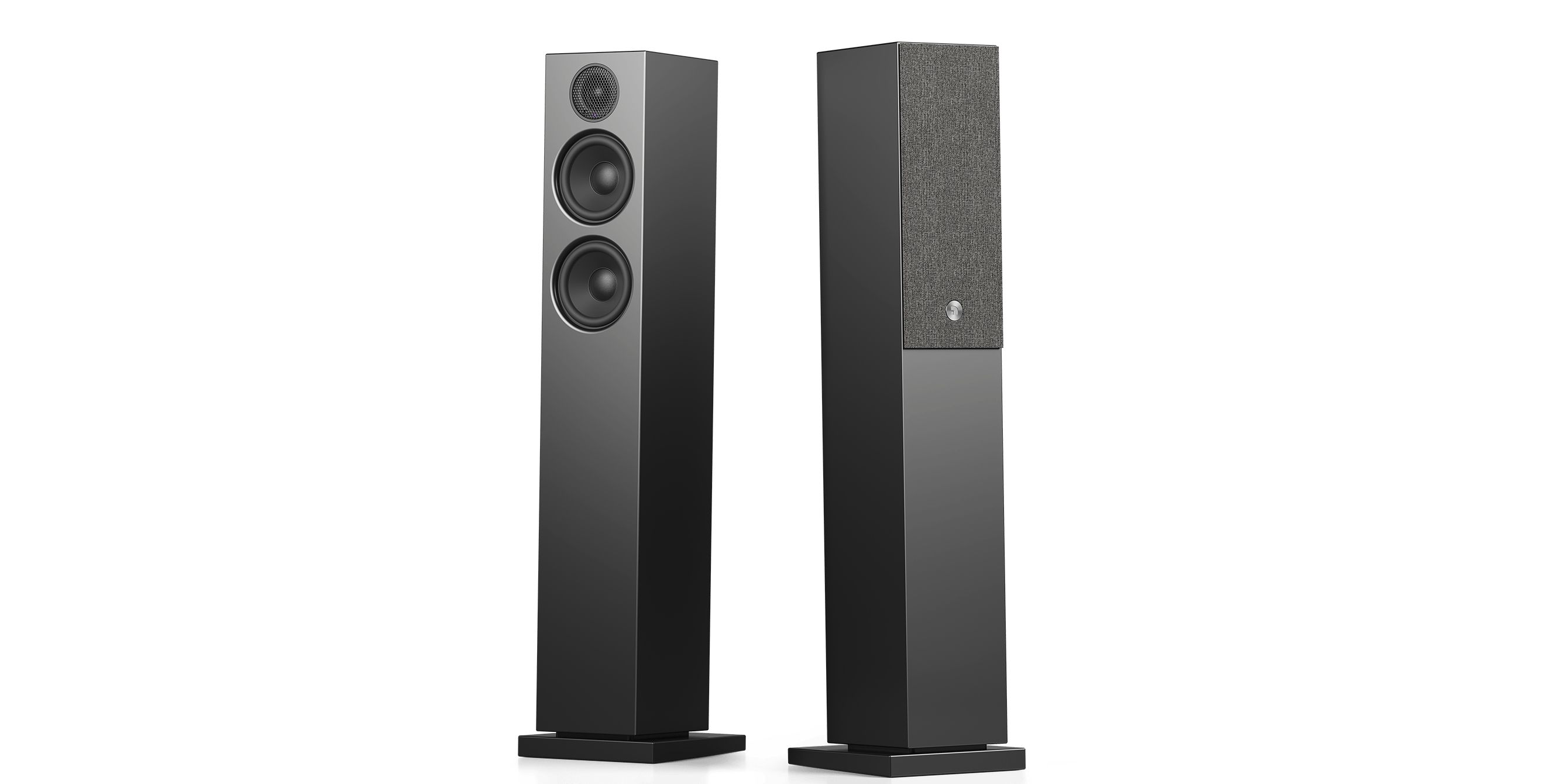 Audio Pro A38 - Smart Multiroom Actieve Vloerstaande Luidsprekers - Zwart - Set van 2