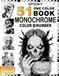 51 Spooky Monochrome One Pen Color by Number: Reveal Hidden Designs with 6 Simple Symbols and One Black Pen