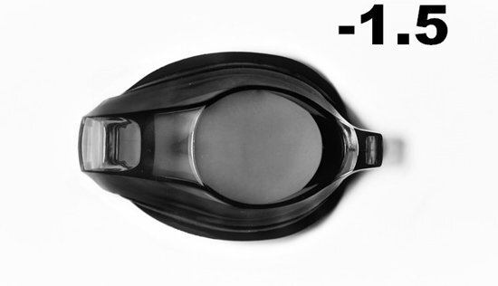 Opmost Zwembril op sterkte - optical lens - myopia -1.5