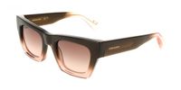 Ferragamo SF2105S Zonnebril Transparant Bruin Gradiënt 50/23/145 Dames