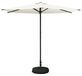 Syfax Tuinparasol met Basis Rechthoekig 2,7 x 2,7 m Polyester
