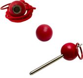 Boulemaus Jeu de Boules Bouleset Frambozenrood 4kg