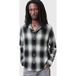 AllSaints Chemise Underfade Ls Gris Clair