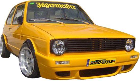 AutoStyle Embleemloze Grill Volkswagen Golf I 1971-1983 & Cabrio 1983-