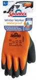 Spontex Winter Worker Waterdichte handschoenen, maat XL, 1 paar, oranje/zwart