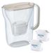 Brita Style Essential+ filterkan, inclusief 2 MaxtraPro PP filters (2,4 liter; zandfilter)