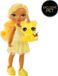 Rainbow High Littles pop, 15 cm, geel, met bijpassend dier, vanaf 4 jaar