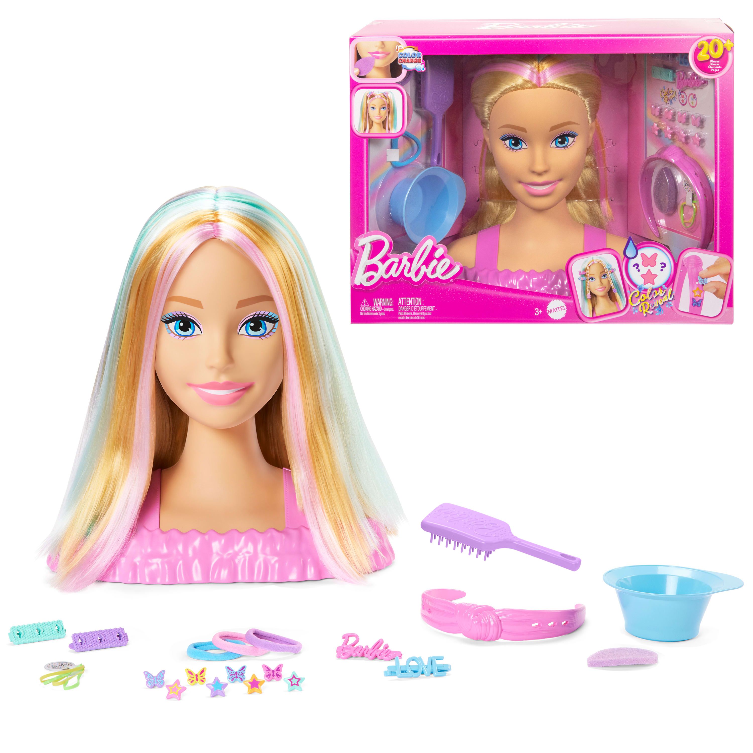 Barbie Kappop Deluxe Kaphoofd met accessoires