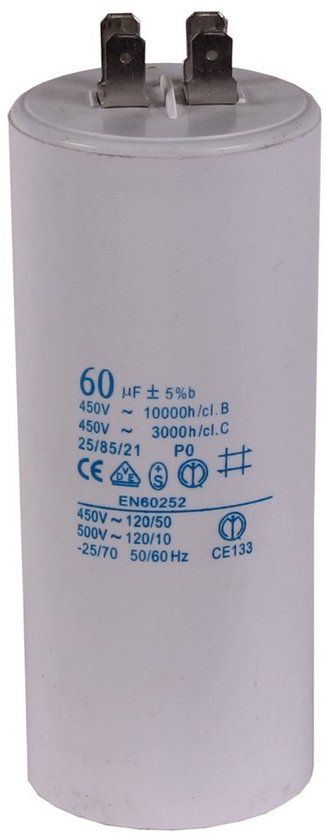 Aspira Bol Universele aanloop condensator 50 uf
