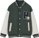Vertbaudet Teddy-sweatshirt in fleece voor jongens met lusbadge.