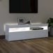 Prolenta Maison Exclusive - TV-meubel met LED-verlichting, wit, 120x35x40 cm