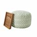 LOBERON Poef Mintares groen