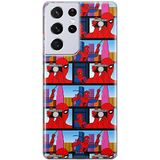 ERT GROUP mobiel telefoonhoesje voor Samsung S21 ULTRA origineel en officieel erkend Marvel patroon Spider Man 038 optimaal aangepast aan de vorm van de mobiele telefoon, hoesje is gemaakt van TPU