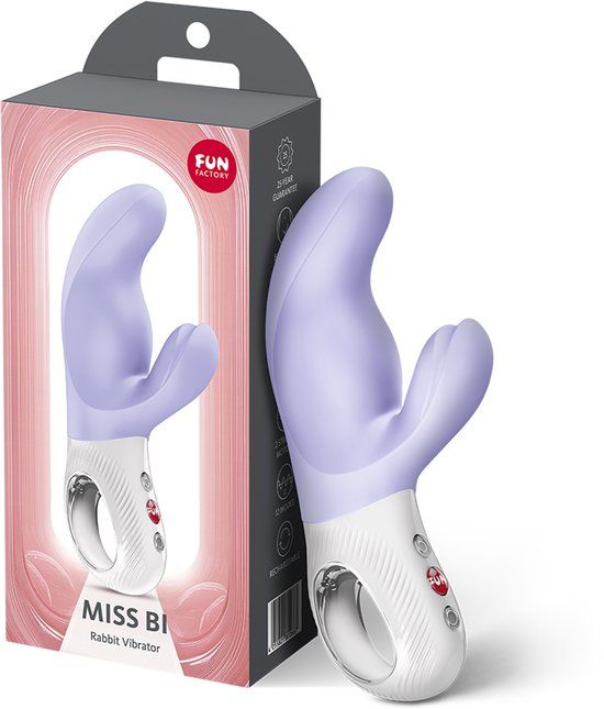 FUN FACTORY - Miss Bi Vibrator Rabbit Violet