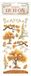 Stamperia - Whispering Woods Rub-On 4x8,5 Inch Oak (DFLRB188)