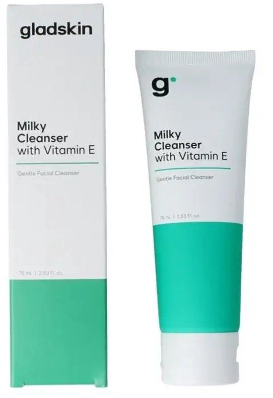 Gladskin Milky Cleanser met Vitamine E (75 ml)