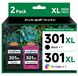 HP cartouches d'encre multipack, noir, pour HP 301