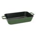 Cocotte, fonte, verte, 40 x 22 cm