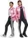Adidas Seasonal Essentials Tiberio 3 Stripes Fleece Trainingspak Roze 13-14 Years Jongens,Meisjes
