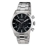 Reloj BREIL TRIBE Mod. EW0227 Vrouwen Polshorloge Analoog Quartz Staal Zilverkleurig Zwart 42 mm