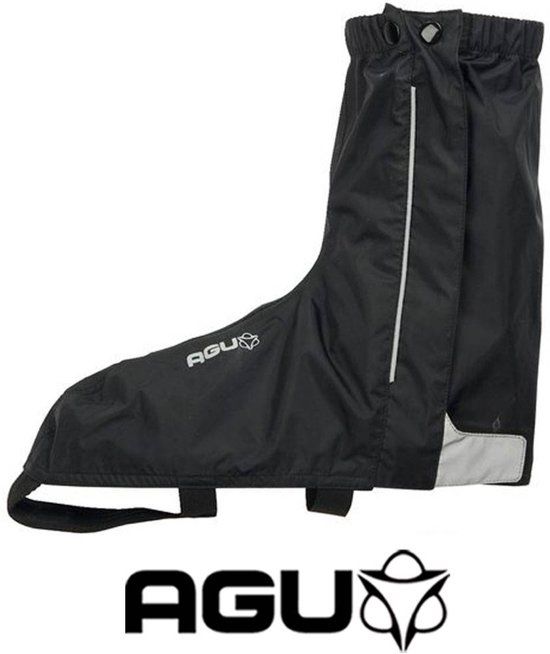 AGU Regenoverschoen Bike Boots Reflection Kort Zwart - Heren