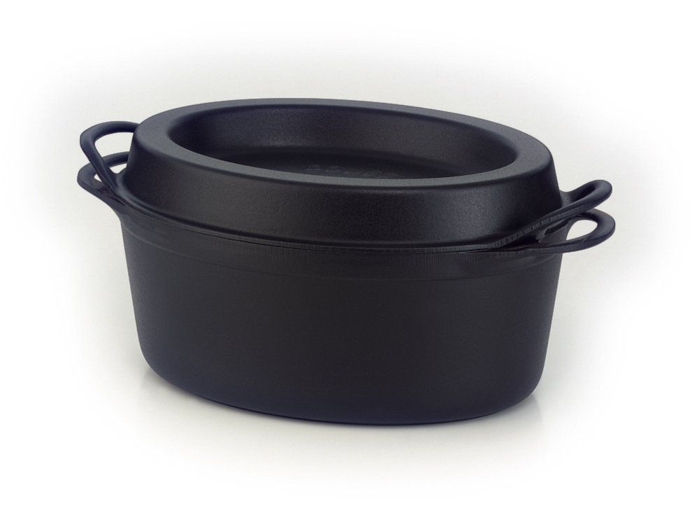 Le Creuset Braadpan - 32 cm - Zwart - Gietijzer - 25084320000460