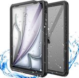 Selected by GSMpunt.nl Apple Full Protect Cover IP68 Hoes Geschikt voor iPad Pro 13 (2024/2025) | Waterdicht | Shockproof | Beschermhoes 360 Graden | Extra beschermend | Kindvriendelijk | Stofdicht | Zwart