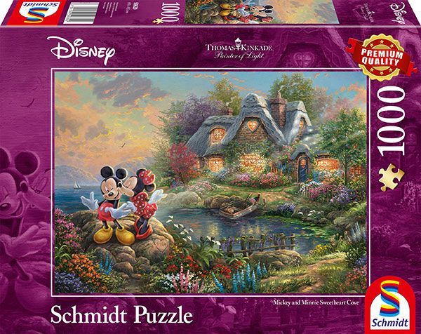 Schmidt Disney Sweethearts Mickey & Minnie Puzzle - 4059639