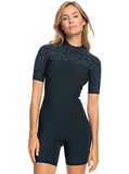 Roxy 2mm Swell Series - Springsuit met korte mouwen en ritssluiting voor dames ERJW503027