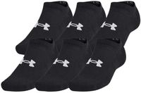 Under Armour Tc Korte Sokken 3 Paren Zwart EU 31 1/2-36 1/2 Man,Vrouw