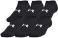 Under Armour Tc Korte Sokken 3 Paren Zwart EU 31 1/2-36 1/2 Man,Vrouw