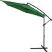 Kingsleeve Zweefparasol - Kantelbaar Handslinger Ø300cm UV 50+ - Groen