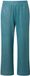 Studio Untold Dames Broek wijde pijpen structuur en glitter Petrol Maat 46