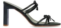 Sacha - Dames - Groene sandalen met hak en strikjes - Maat 40