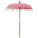 vidaXL Balinese parasol roze 185 x 185 x 260 cm