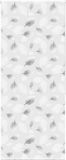 vidaXL Rideau de douche - 90x240 cm - Feuilles - Textile