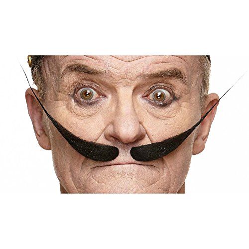 Viving Kostuums 205019 Snor - One Size