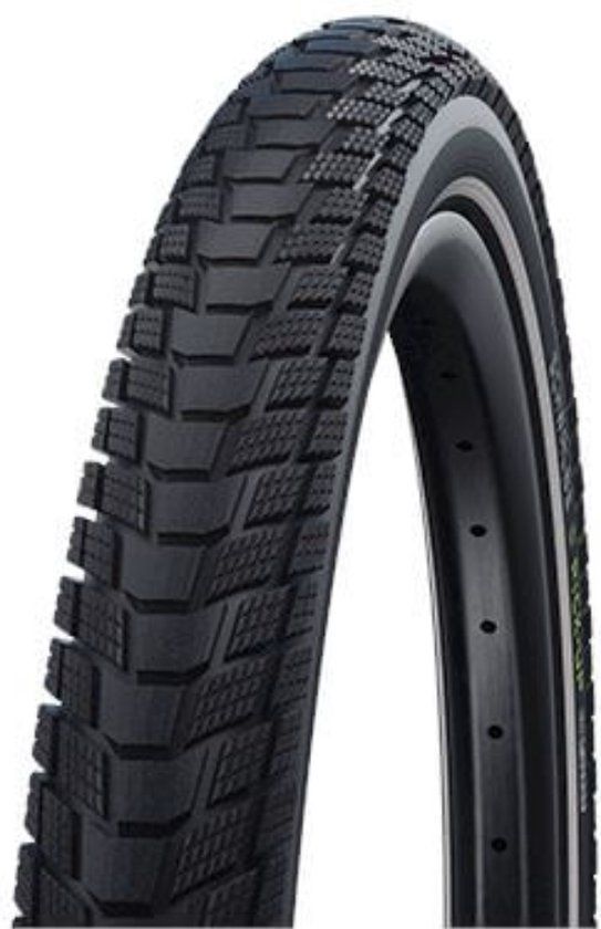 Schwalbe Pick-Up Perf SD Twinskin - 26 inch x 2.15 - Zwart Reflecterend