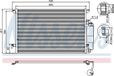 Nissens 94675 Airco Condensor