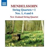 Outhere Naxos New Zealand String Quartet - Mendelssohn: String Quartets Volume 1 (CD)