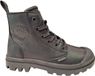 Palladium Pampa Zip Leather Ess - Zwarte leren enkellaarzen - Maat 36