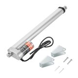 VEVOR 1000N Lineaire actuator, DC 12 V, lineaire aandrijving, IP54, elektrische lineaire motor, 300 mm heflengte, geluidsniveau ≤ 50 dB, elektrische deuropener, 14 mm/s, rijsnelheid, lineaire