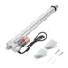 VEVOR 1000N Lineaire actuator, DC 12 V, lineaire aandrijving, IP54, elektrische lineaire motor, 300 mm heflengte, geluidsniveau ≤ 50 dB, elektrische deuropener, 14 mm/s, rijsnelheid, lineaire