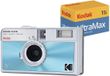 Kodak Ektar H35N Analoge Camera Blauw + Ultramax 24 film