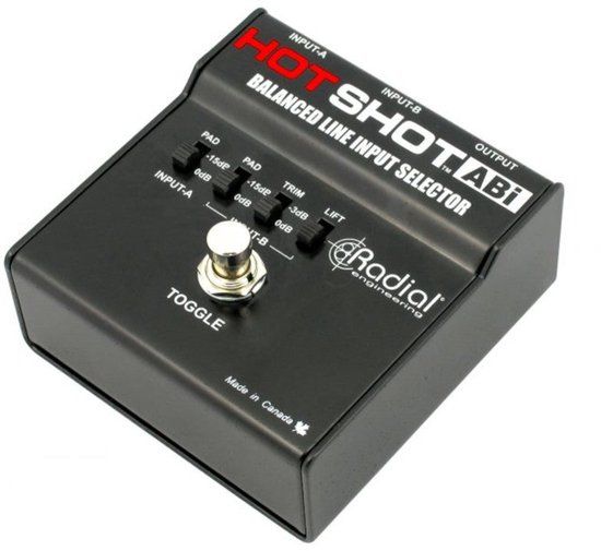 Radial HotShot ABi Balanced Voetschakelaar Selector