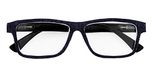 Corpootto Jeans leesbril zwart + 3,00-20g