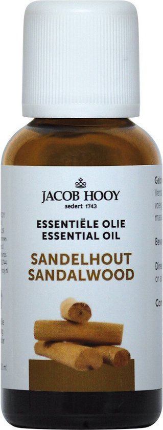 Jacob Hooy Sandelhout Etherische Olie - 30ml