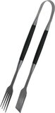 Lokkii BBQ Toolset - Spatel & Tang 3 in 1 - Zwart