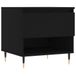 VidaXL Salontafel 50x46x50 cm bewerkt hout zwart