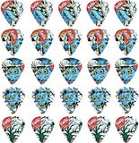 KEIKI "Samurai" Picks - 25 stuks (KPSR-25RF)